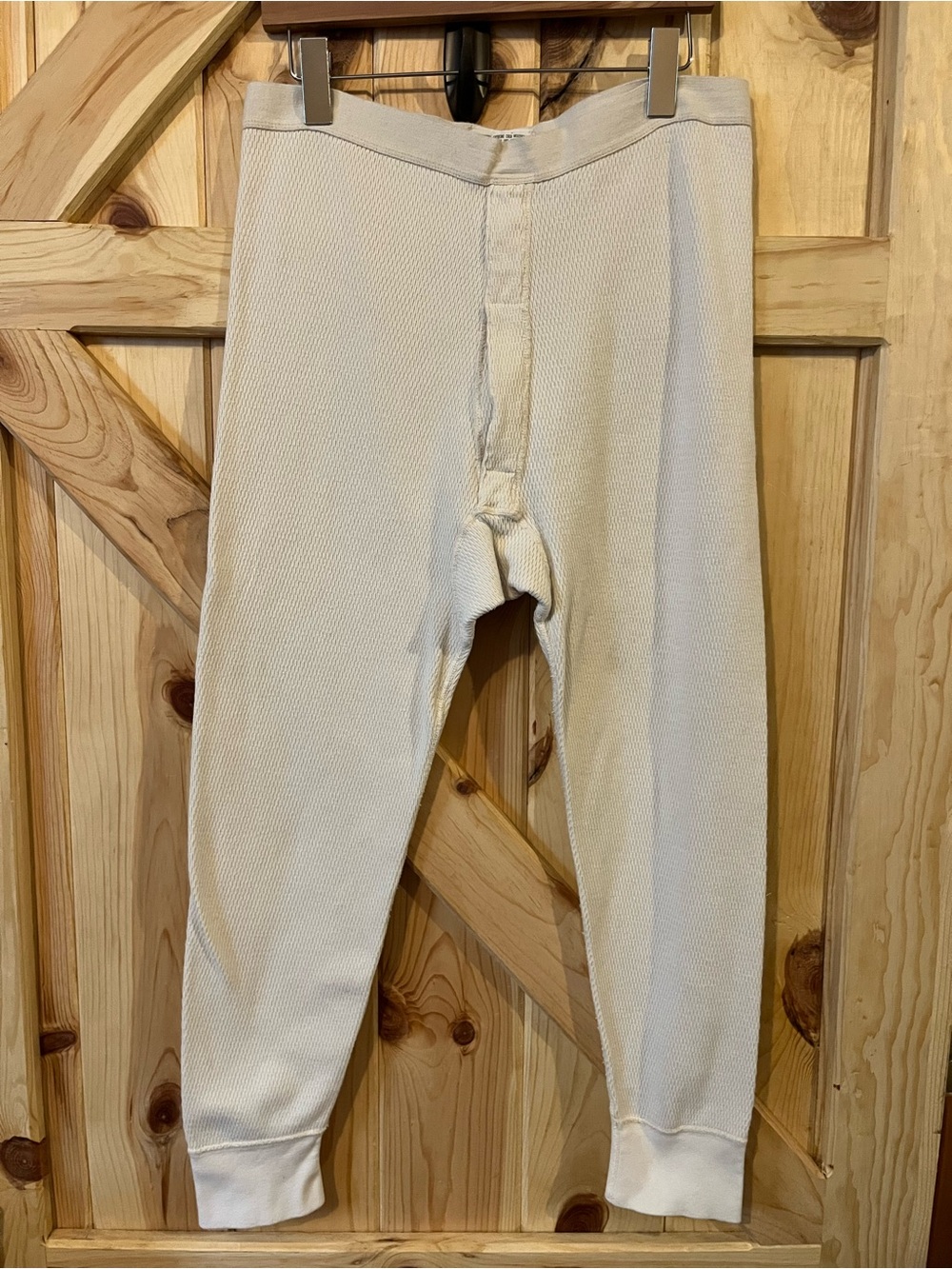 Men’s 100% Cotton Thermal Layer Pants